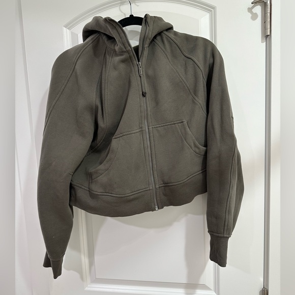 lululemon athletica | Tops | Lululemon Carob Brown Scuba Full Zip Hoodie |  Poshmark